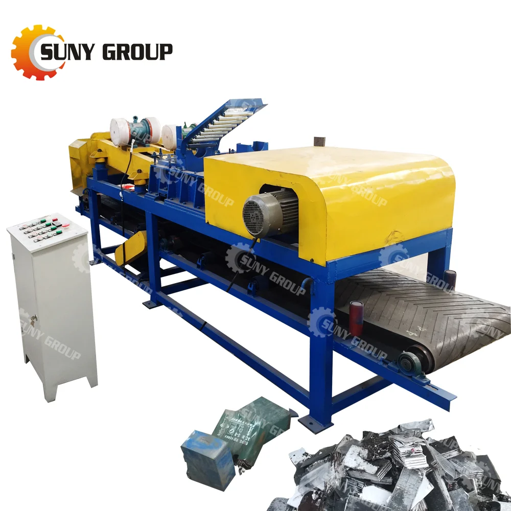 Fully Automatic Car Used Lead Acid Battery Recycling Machine Lead Acid Battery Recycling Plant