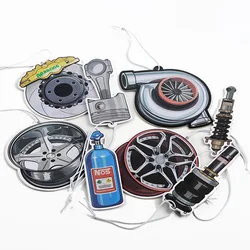promotional custom design car air freshener /custom paper air freshener/hanging car air freshener