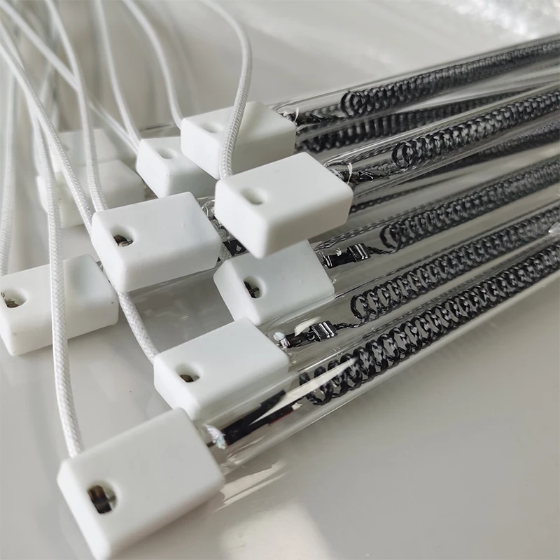 800W 380mm 220V Air Fryer Oven Electric Carbon Fiber Heating Tube Far Infrared Lamp Oven