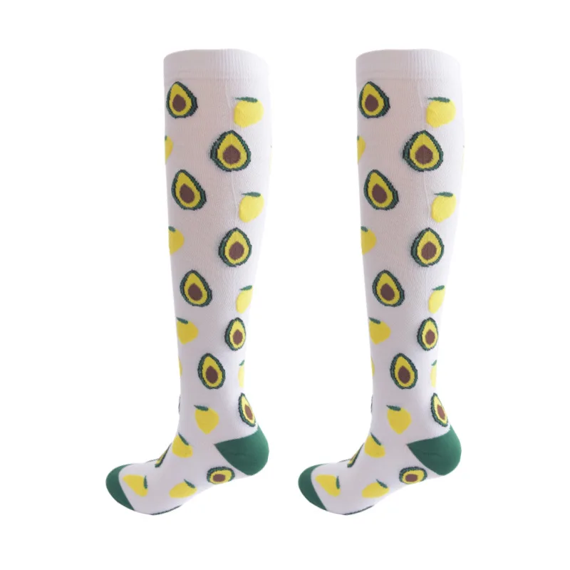 Graduated Thigh High Compression Sock Women Men Sport Custom Compression Sock Medical Sublimation Compression Sock Manufacturer