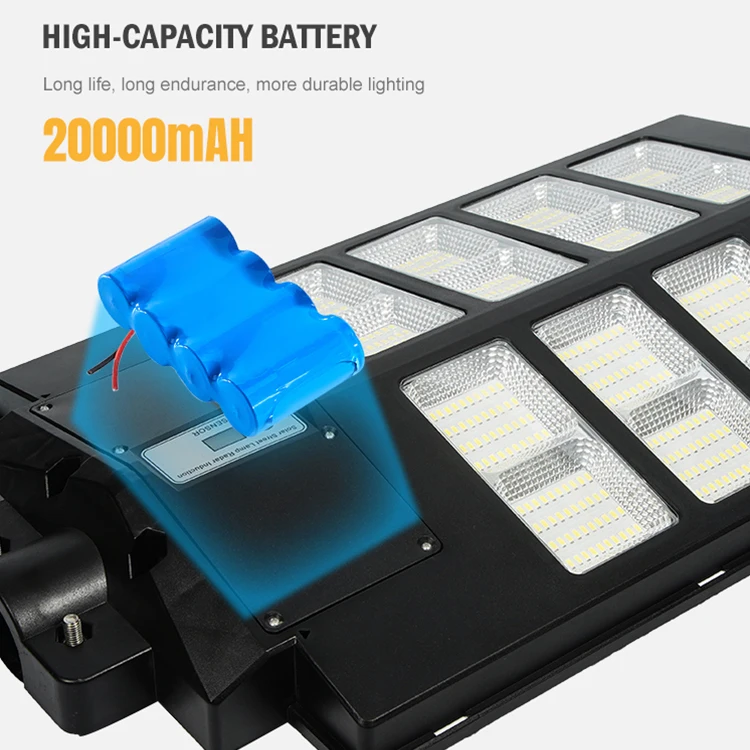 Factory Price Wholesale SMD 5730 3000-6000K Eco-Friendly Split Remote Control Solar Street Light