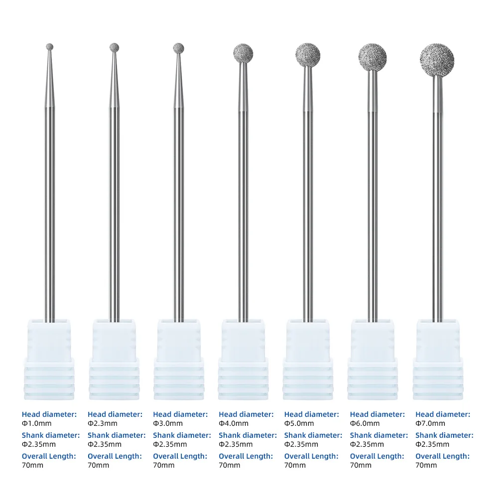 Dia.2.35mm Dental Burs for Dental Implant Surgical Diamond Burs