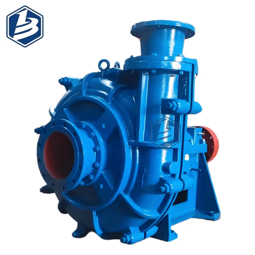 Abrasive Corrosive Horizontal Cap Sealing Mining Mud Tailings Pump