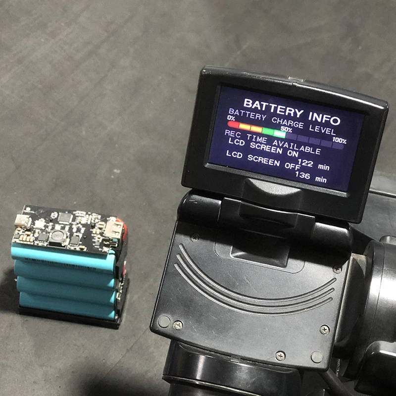 Camcorder Camera  lithium ion battery NPF550/F570/F530 7.4V Rechargeable Digital Lithium Li-ion battery pack