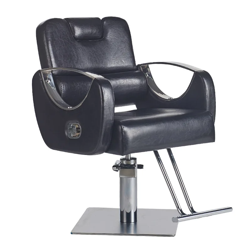 Hot selling salon furniture Leather barber  chair for beauty salon chairs adjustable high seat barber chair salon