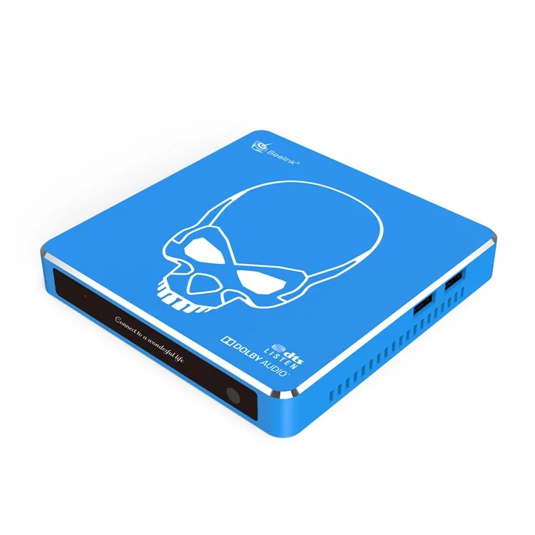 S922X-H 3D 4K Streaming Media Player 2T2R WiFi 6 with Voice Remote Control Support Hi-Fi Sound RS-232