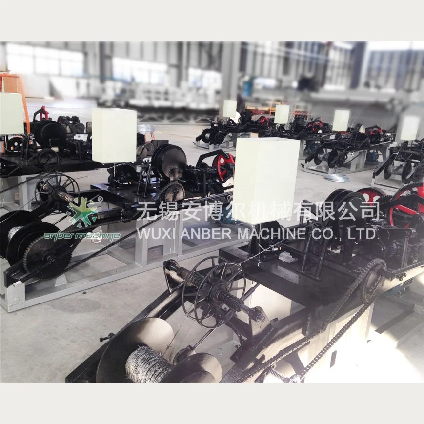 CS-C reverse twist barbed wire machine