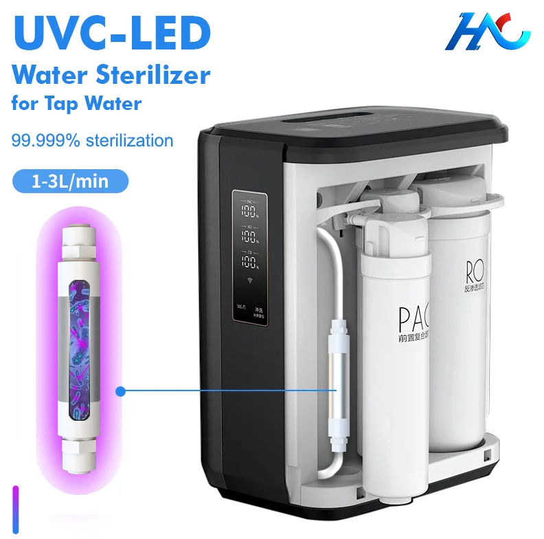 Ninest 3LPM долгое время питьевой воды для системы обратного осмоса UVC-LED стерилизатор модуль очиститель