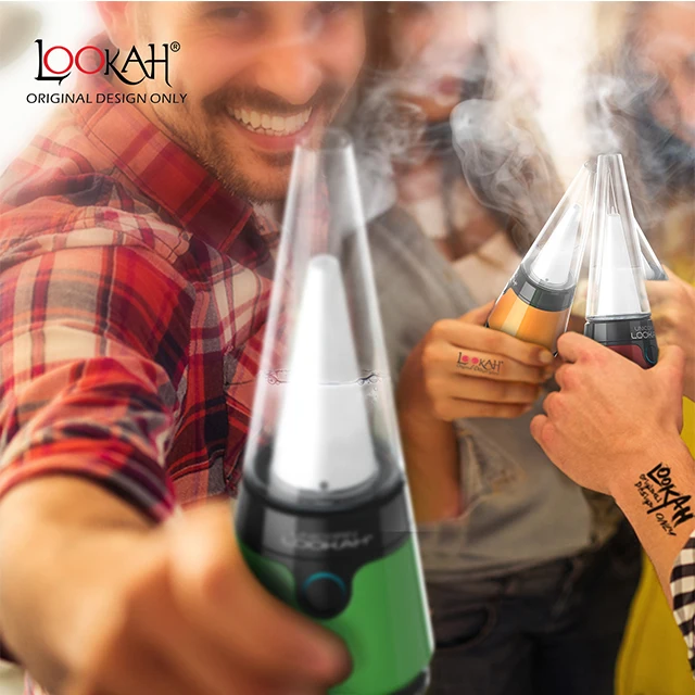  Lookah Единорог воск Dab Rig E-rig электронный vapoprizer