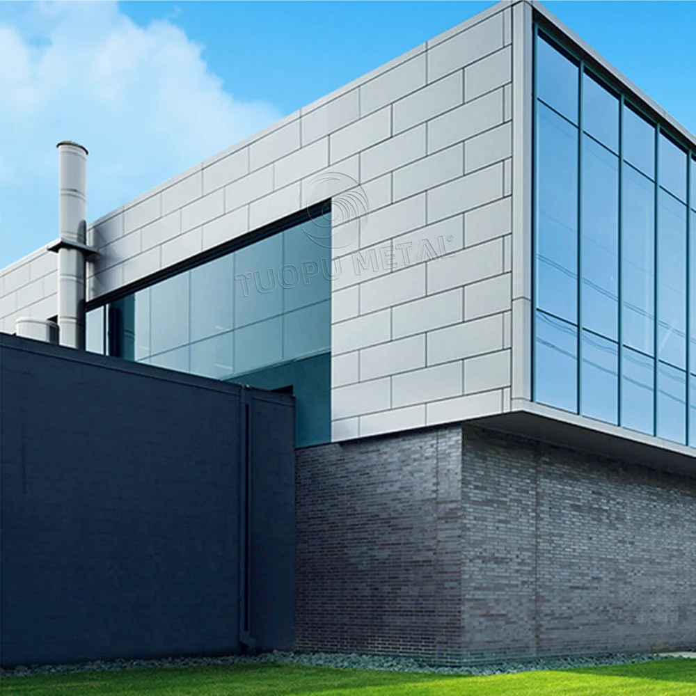 Aluminum Wall Cladding PVDF Coated Aluminum Facade Indoor Outdoor Partitions Ceiling Exterior Aluminum Composite Panels