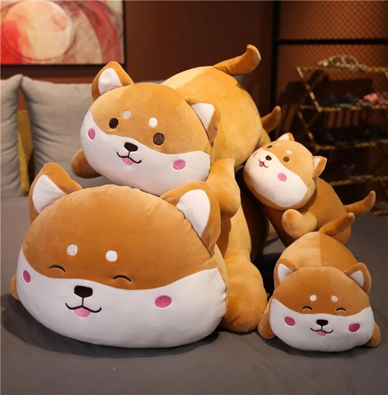 Stuffed Animal Shiba Inu Plush Toy Anime Corgi Kawaii Plush Soft Pillow Plush Toy Gifts