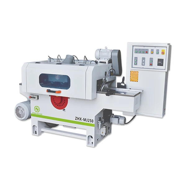 22kw Circular Sawmill MJ250 Multi Blade Rip Saw for Wood Table Customized