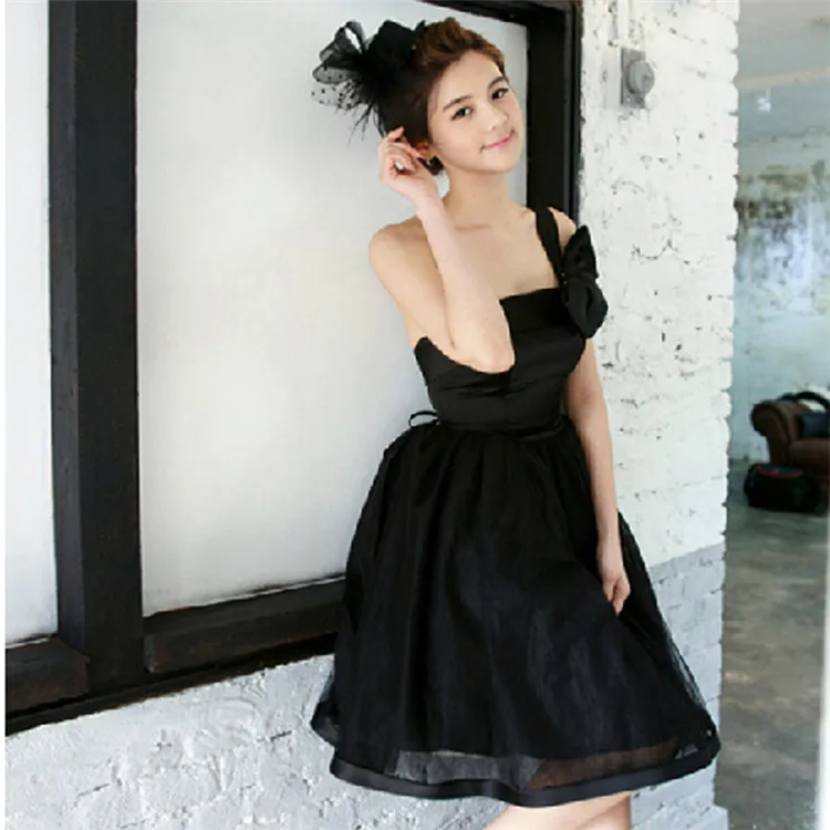 Wholesales chiffon bridesmaid short pink dresses for wedding