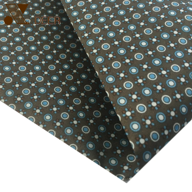 New Pattern 100% Polyester 48GSM Trilobal  Print Garment Lining Fabric For Poland Market