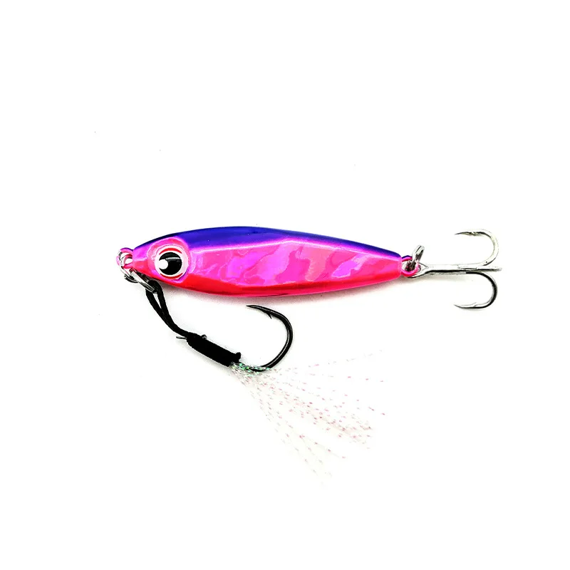 20g 30g Metal Saltwater Sinking Fishing Lure for Bass Shark Marlin Long Casting Bait for Float Fishing Techniques