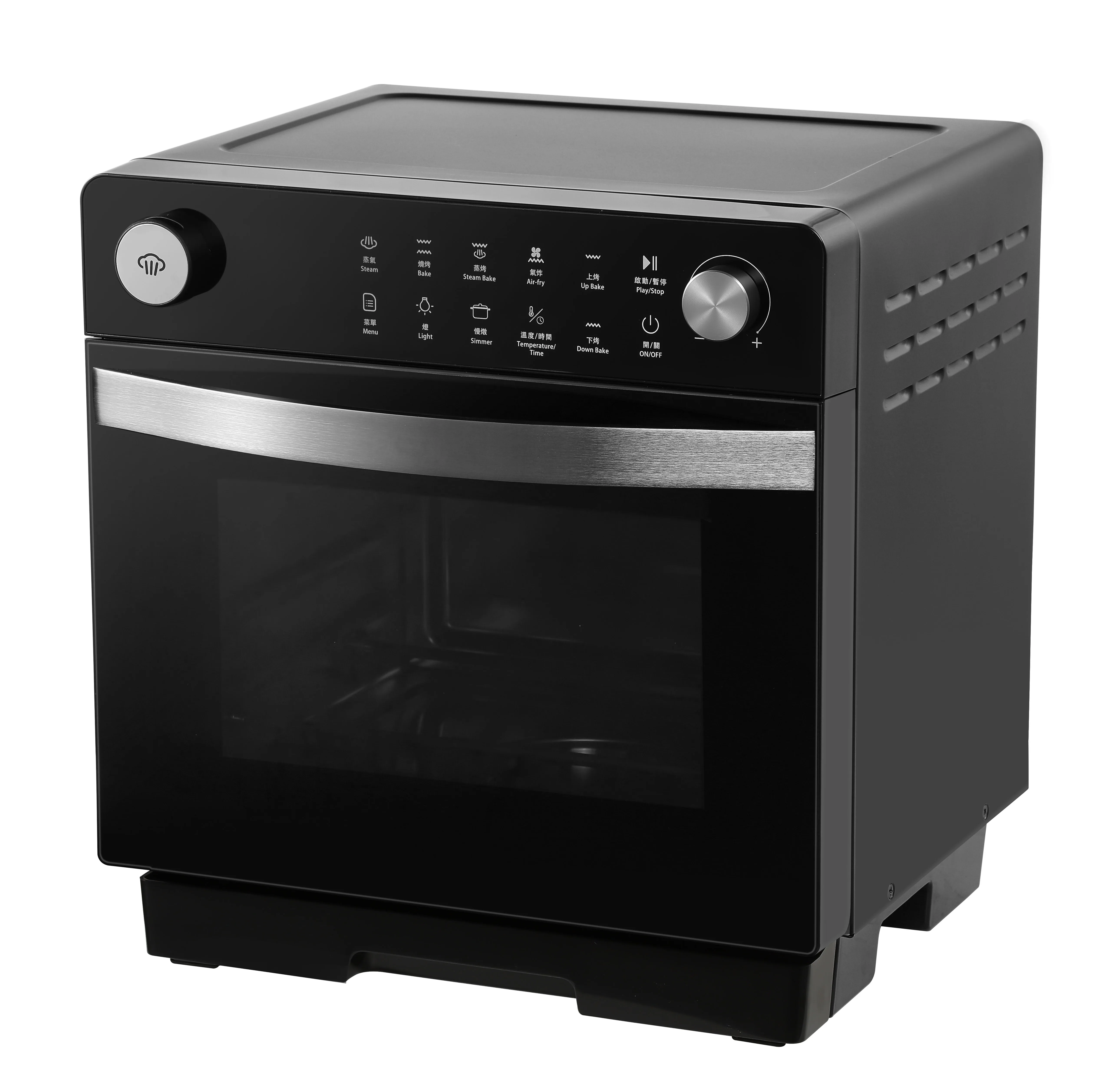6-in-1 Toaster oven + air fryer +Steam + rice cooker + food dehydrator  + disinfection cabinet