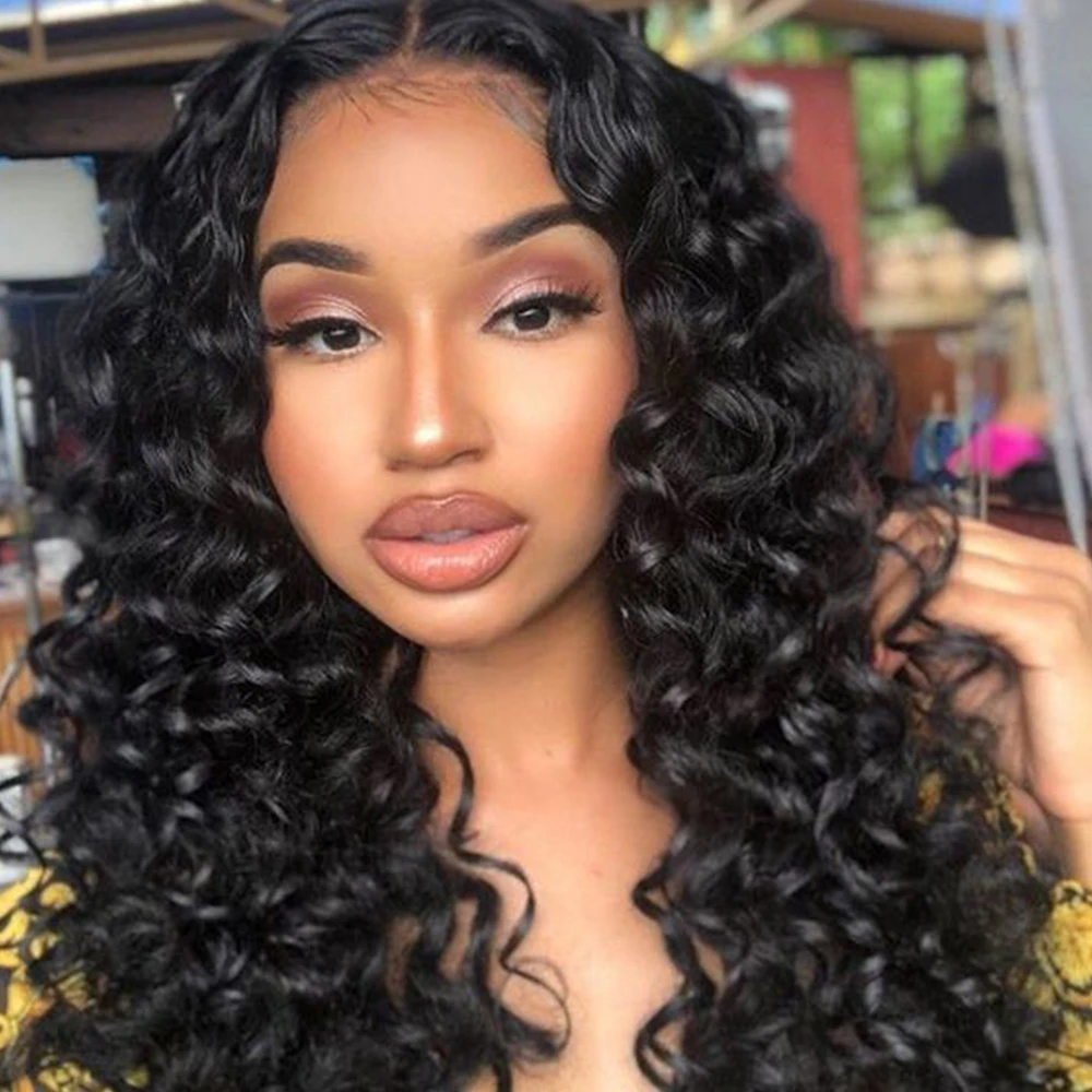 GD HOT products deep wave hair , deep wave brazilian virgin human hair bundles , double drawn deep wave hair bulk