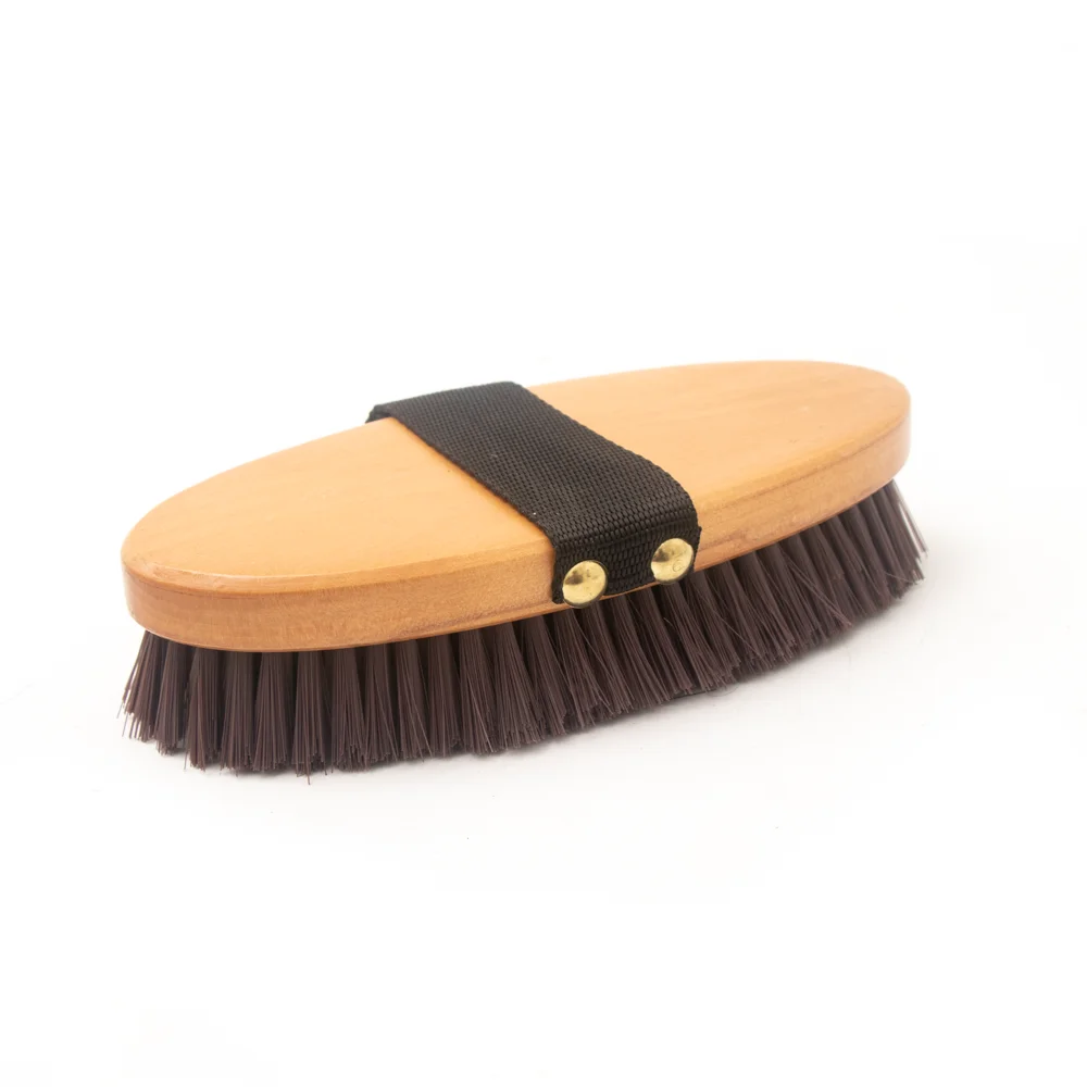 OEM Horse Brush Equestrian Grooming Horse Grooming Tools Wooden Horsetail Mane Comb Horse Racing Care Comb
