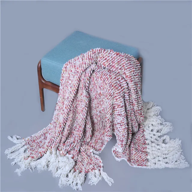 China Factory Wholesale Super Soft Plain Polyester Homeware Red Fleece Blanket
