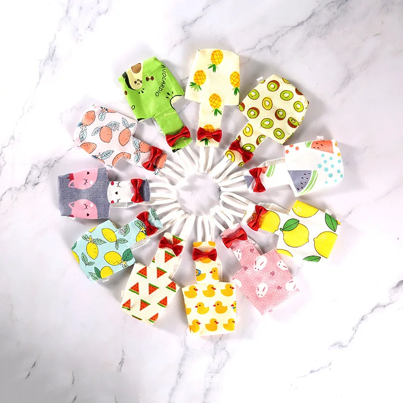 Breathable Washable Parrot Clothing Shit Pocket cotton bird diaper parrot fly suit parrot diaper bird diaper bird clothes