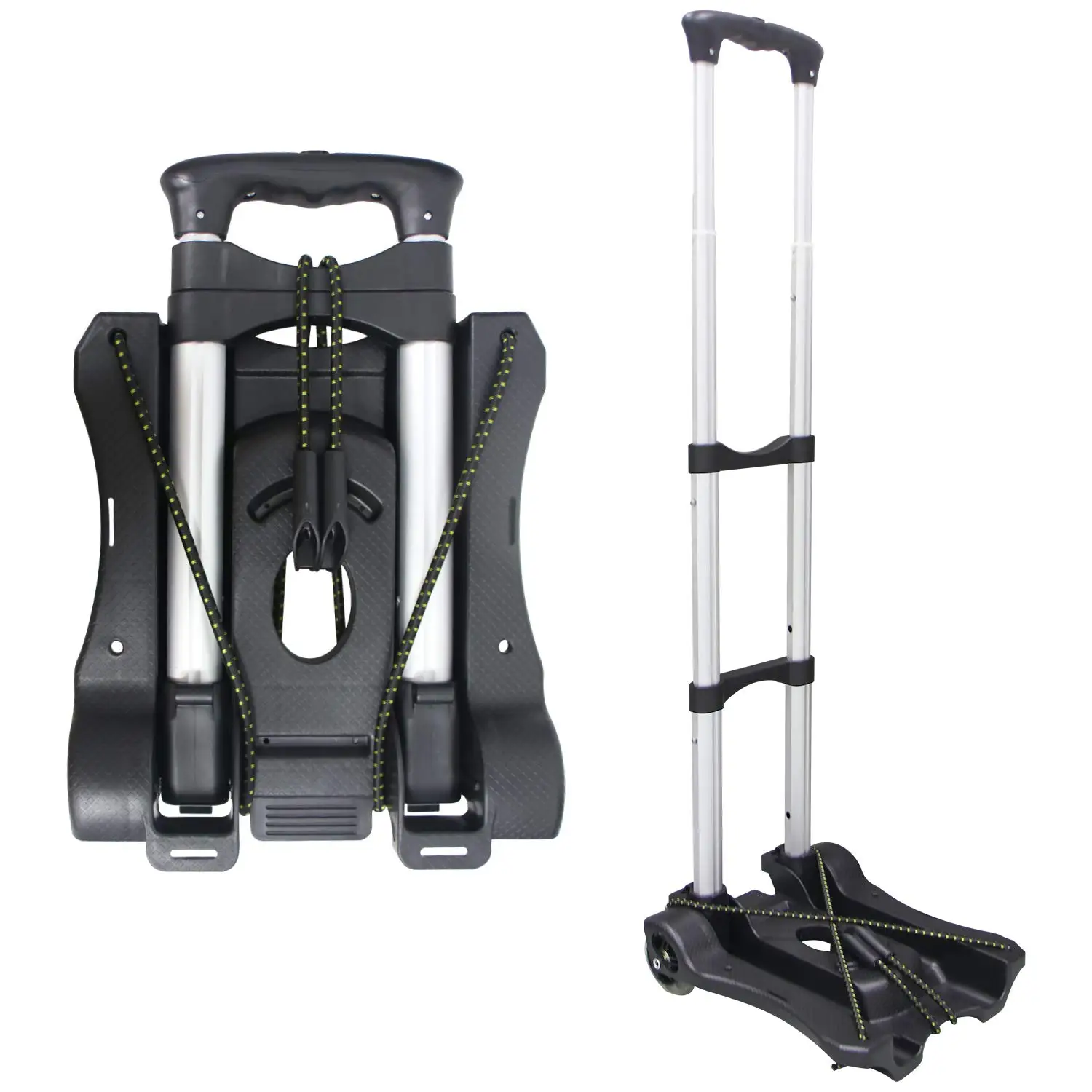 with 4 Wheels Lightweight Aluminum Collapsible  Portable Small Folding Hand Truck