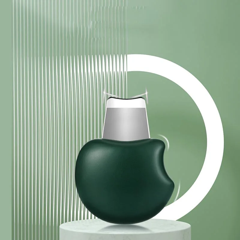 SL03 Mini portable manual facial skin scrubber machine otra casa uso de equipos de belleza stainless steel face scrubber peeling