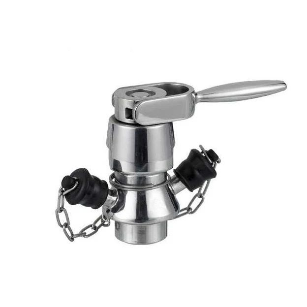 SS304 316L manual sanitary  tri clamp s aseptic sampling valve beer brewing equipment