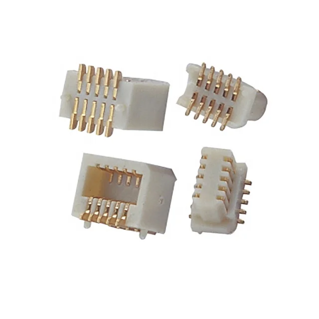 0.5mm BTB connector 10~100P male header of widening double groove SMT type H2.0 H3.0 H3.5 H4.0 H4.5