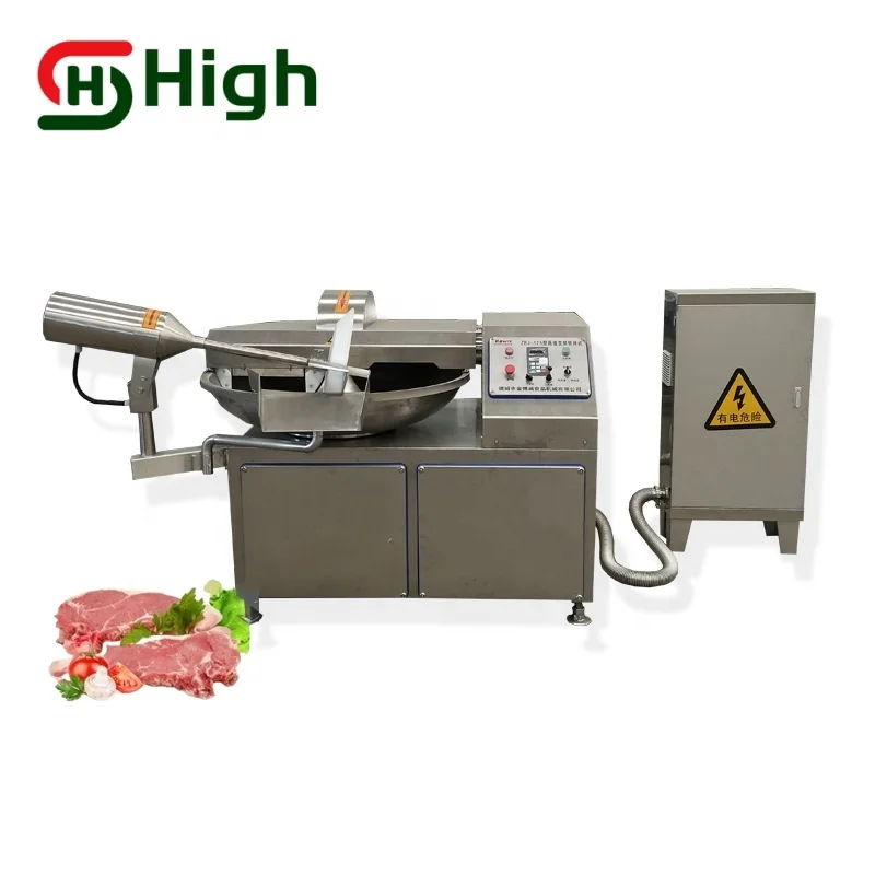 Factory Sale Sausage Meat Bowl Cutter Used / Vegetable Bowl Chopper Machine / Bowl Cutter Chopper Mixer