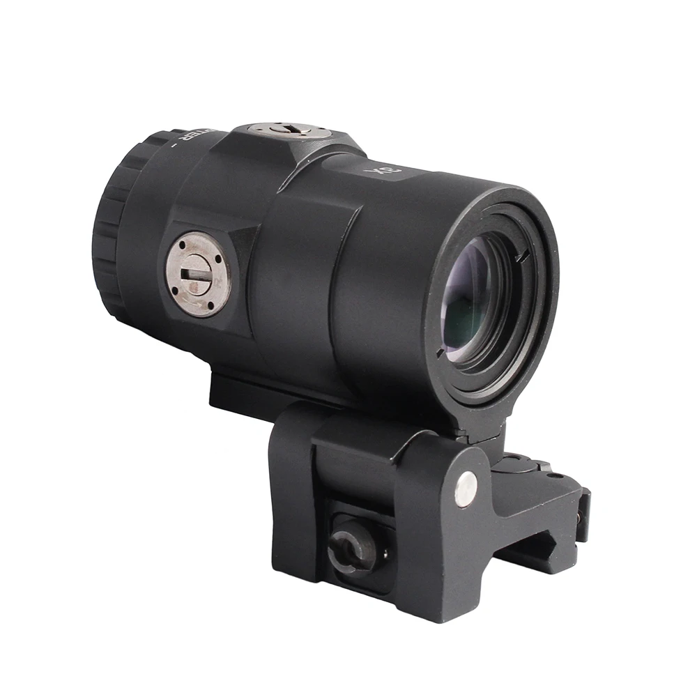  Тактическая Лупа SPINA OPTICS 3X с переключателем на сторону STS быстрая съемка крепление