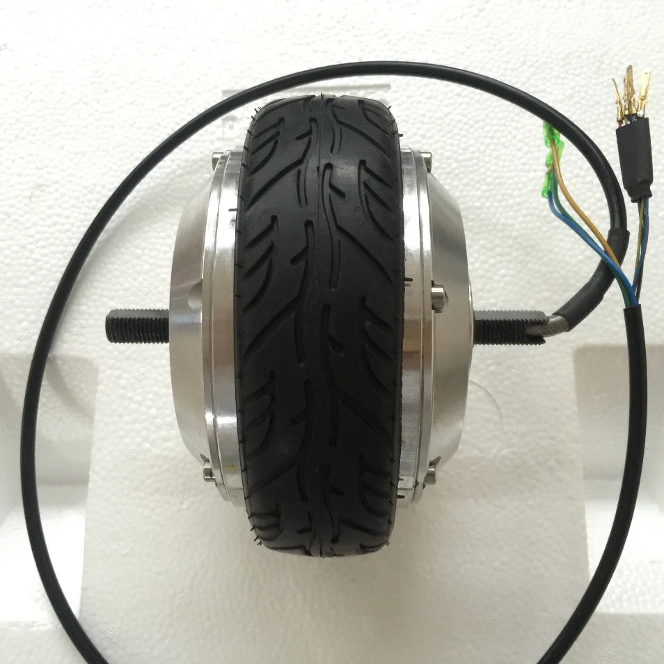 L-faster 6 Inch 36V 48V 350W Brushless Geared Hub Motor Wheel High Torque Low Speed For Electric Cart