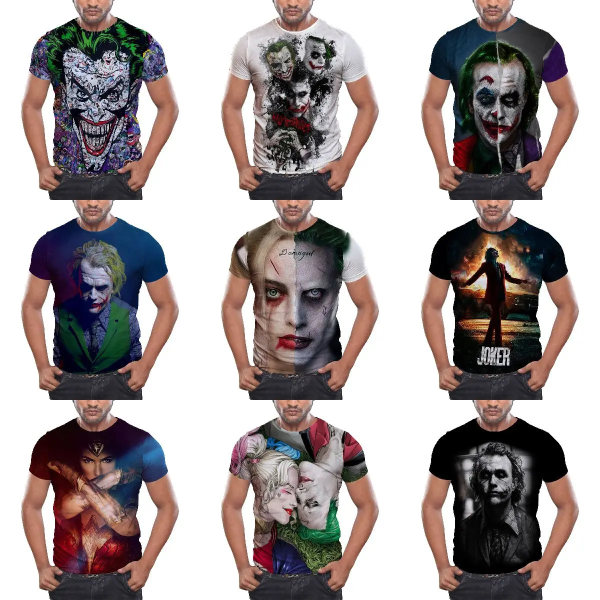 2021 new Movie Marvel Leisure sports T-shirt Plush Toy Dolls Custom Marvel Comics T shirts Cartoon Dolls