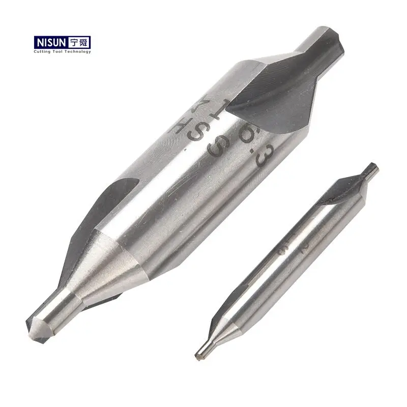 Custom Center Drill 2 Flutes HRC70 CNC Machine Milling Tools Metal Cemented Carbide Center Drill Bits For Metal