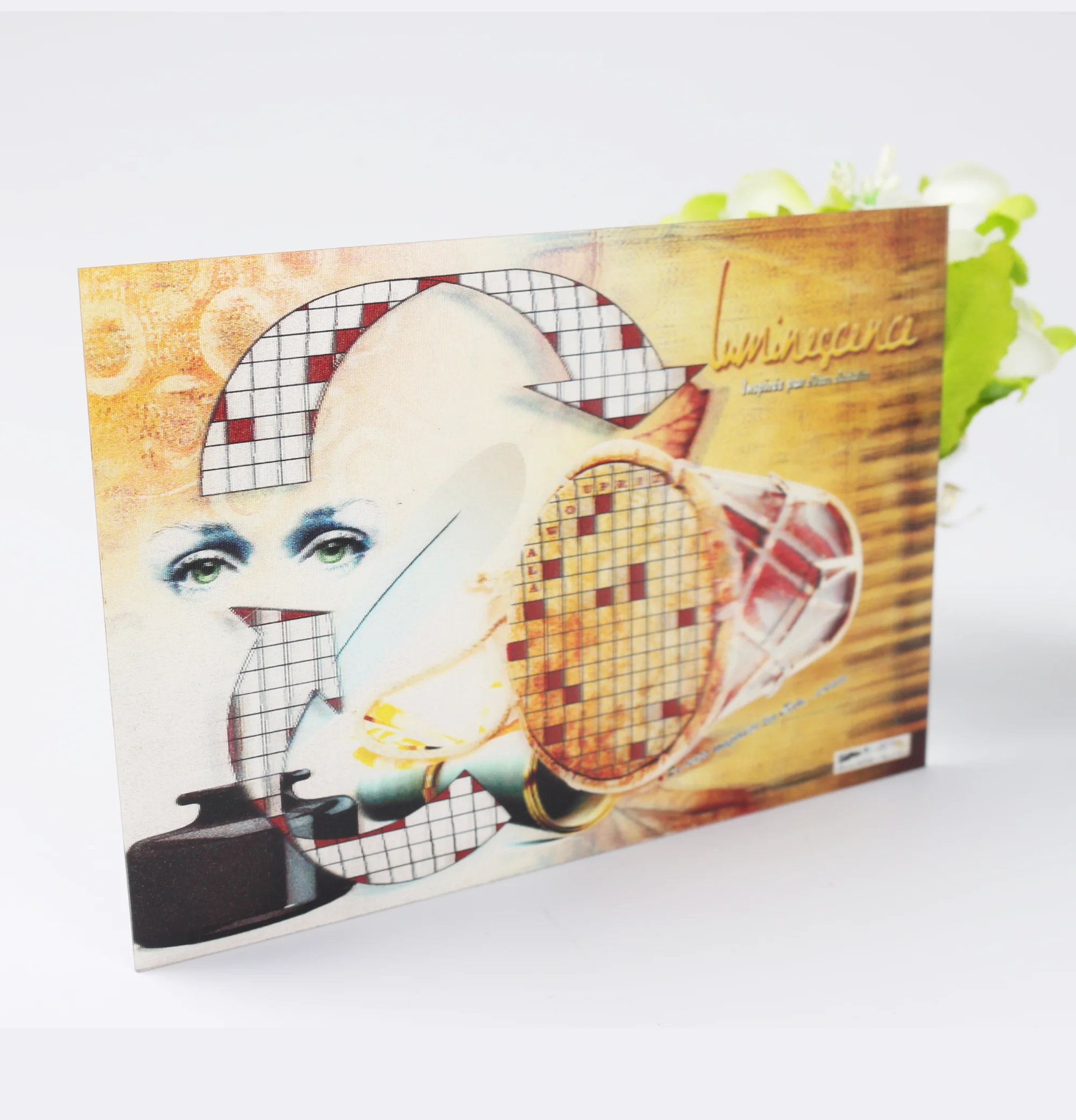 Высококачественные деловые открытки из матовой бумаги с дизайном клиента