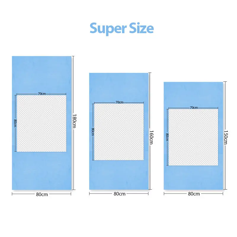 UP038 Anti-leakage New Products Large Capacity 100% Quality Guarantee Paper Underpad Adult Diapers Under Pad Wholesale Supply