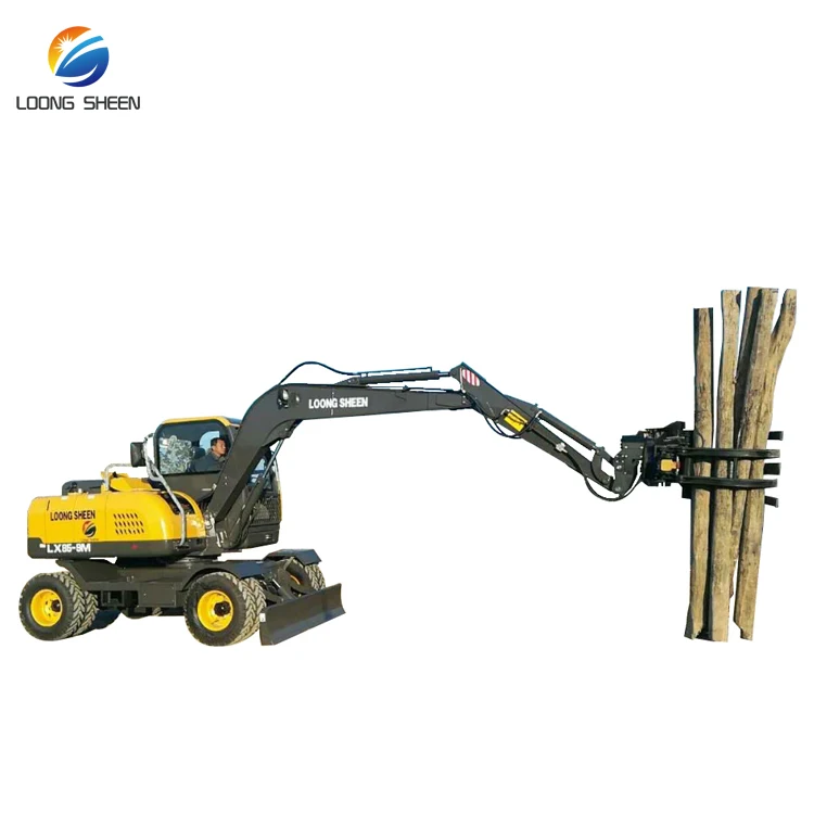 Best price 8ton wheel excavator mini excavator small excavator