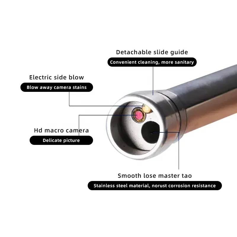AI equipment digital visual artificial insemination gun for cattle AI gun with camera