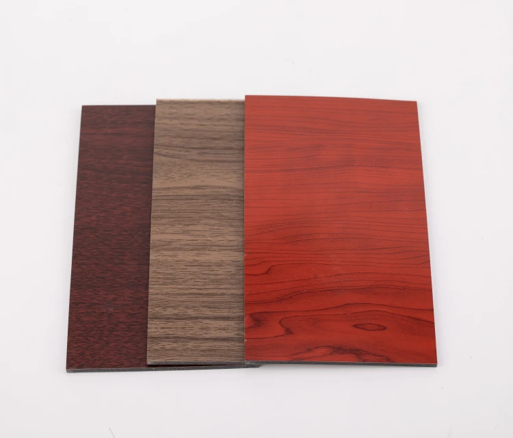 Wood Composite Panel Exterior Plastic Materials ACP Wall Aluminum Panel Cladding