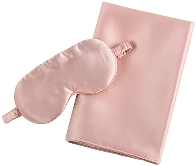 19 mm 100% Silk Luxury Pillow Case Covers with eye mask set