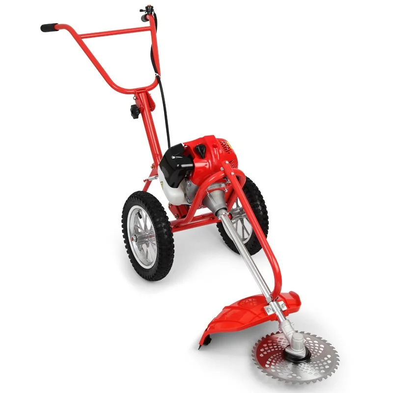 Custom Available Hand Push Gasoline Brush Cutter Lawn Mower String Trimmer Petrol Gas Grass Cutter Brush Cutter