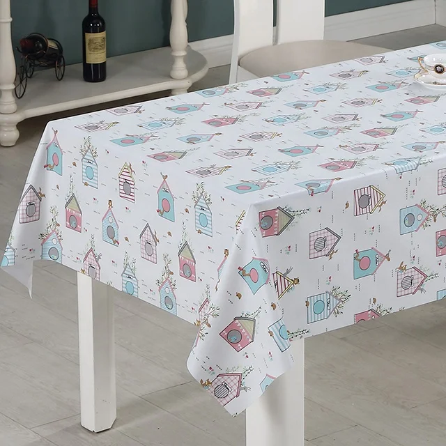 RNPT PVC  tablecloth heat resistant oilproof waterproof  PW195-R378-2
