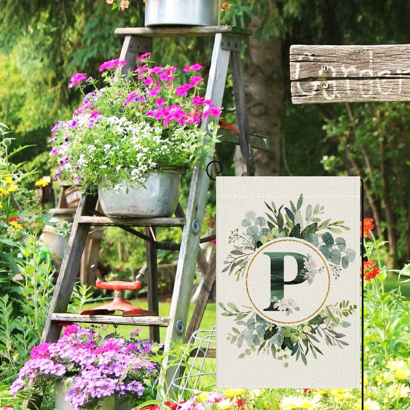 Promotional Product Wholesale Welcome Flags Customized Double Sided Outdoor Weather Resistant Seasonal Garden Flags Set