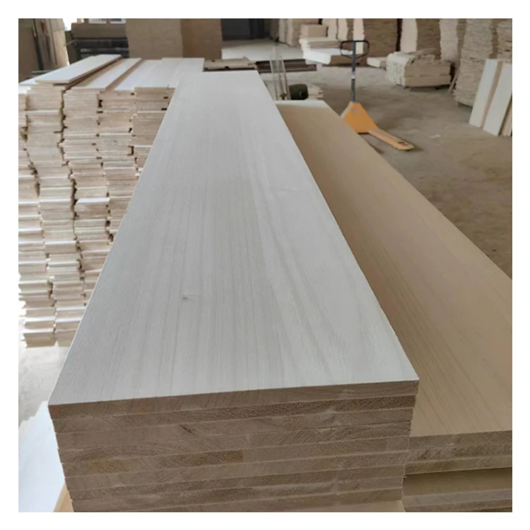 Buy paulownia lumber wood price 18mm 15mm high quality solid paulownia wood board panel furniture