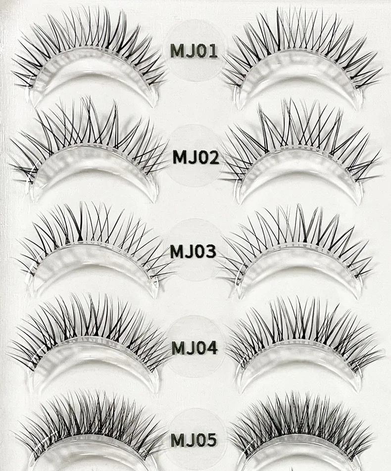 Wholesale faux mink lashes 20 pairs 1 set 20 pairs mink lashes full suppliers