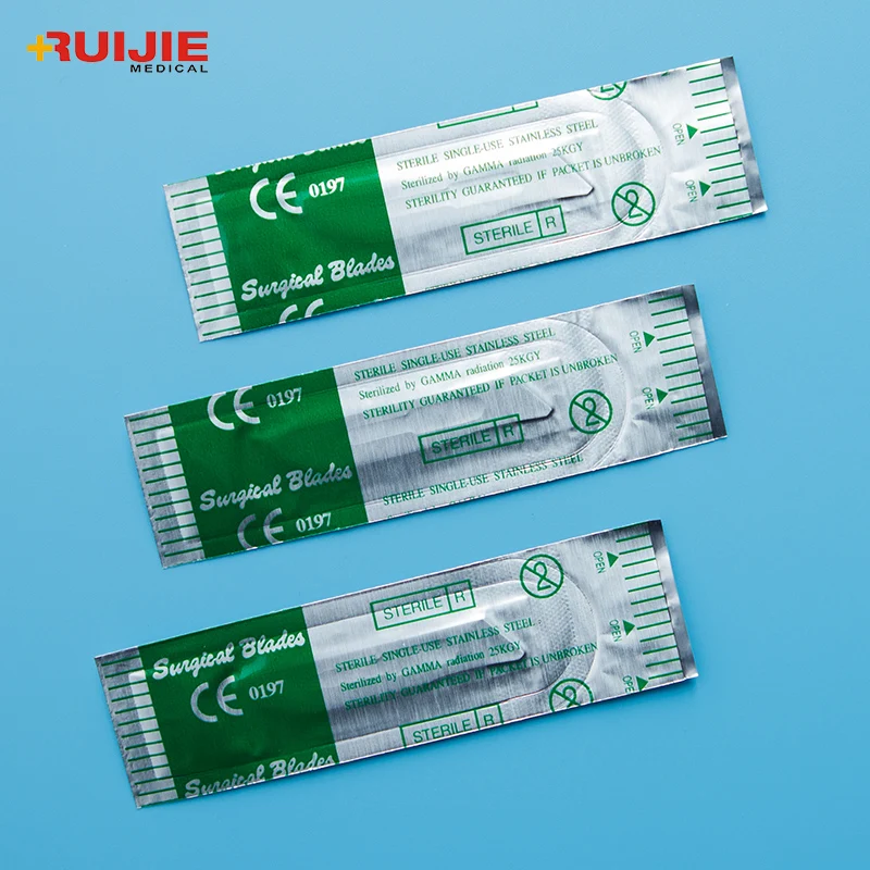 Disposable Scalpel Handle Surgical Scalpel Sterile Blades