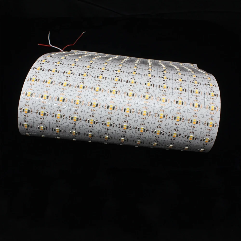 New Arrival LED panel SMD2835  DC24V cuttable board backlight bendable LED flexible panel sheet light