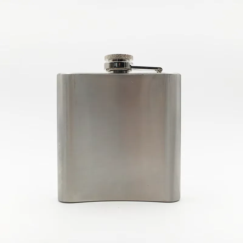 2024 Popular plastic flask alcohol custom flask for alcohol whisky outdoor alcohol flask