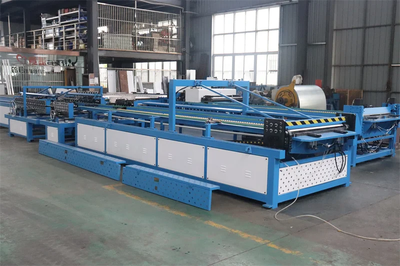 Auto Duct Line 5 air duct making machine hvac duct forming machine