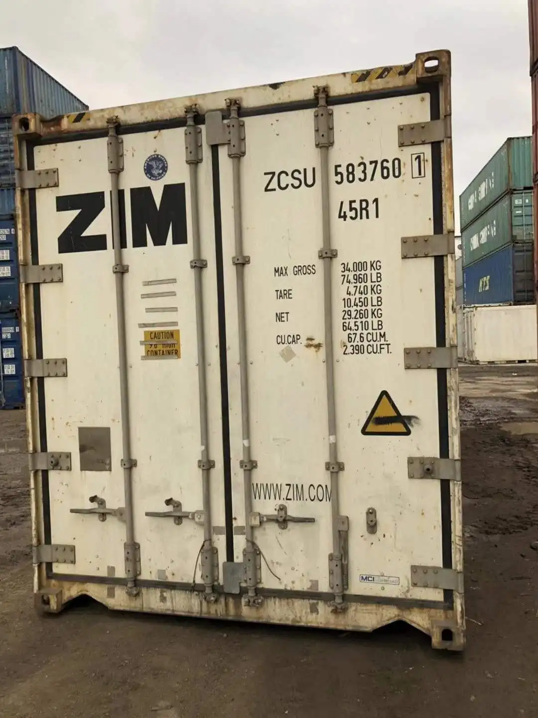 40 футов и 20 BV или LR сертификат DNV.2.7.1 б/у РЕФРИЖЕРАТОРНЫЙ