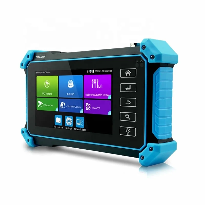 IP IPC-5100 Plus CCTV Tester 4K IP CVBS CVI TVI AHD 5-in-1 Android System CCTV Camera Tester Cable Tracer POE IPC-5200 PLUS